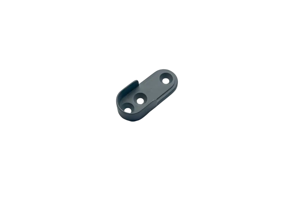 Bracket for clothing bar, dark grey
